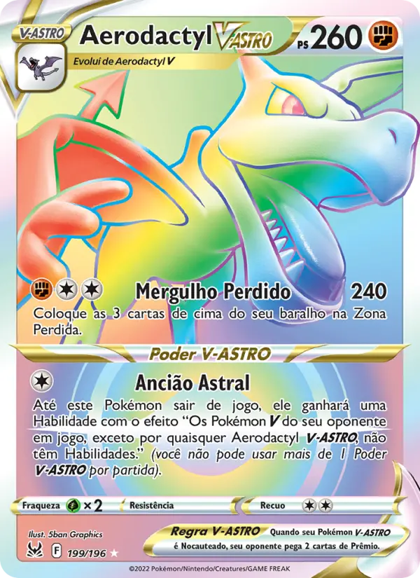 Aerodactyl V-ASTRO – Pokémon TCG