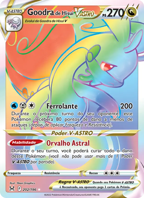 Goodra de Hisui V-ASTRO – Pokémon TCG