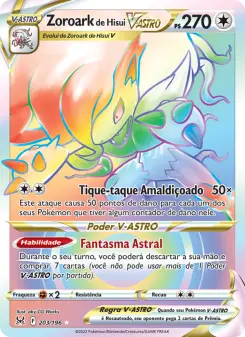 Zoroark de Hisui V-ASTRO – Carta Pokémon TCG