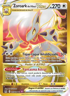 Zoroark de Hisui V-ASTRO – Carta Pokémon TCG