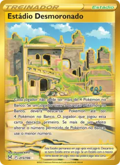 Estádio Desmoronado – Carta Pokémon TCG
