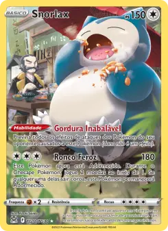 Snorlax – Carta Pokémon TCG