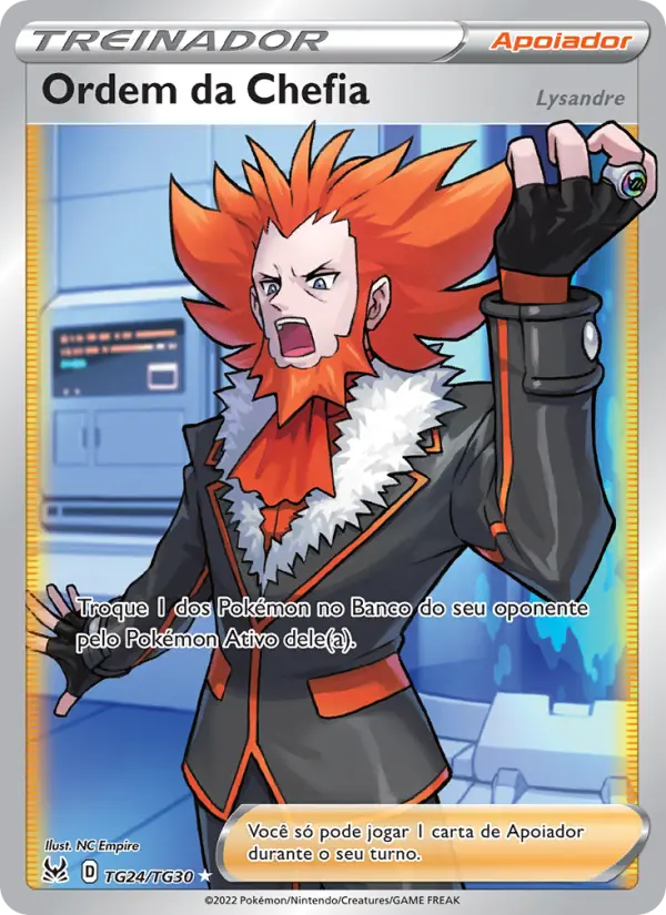 Ordem da Chefia – Pokémon TCG