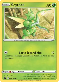 Scyther – Carta Pokémon TCG