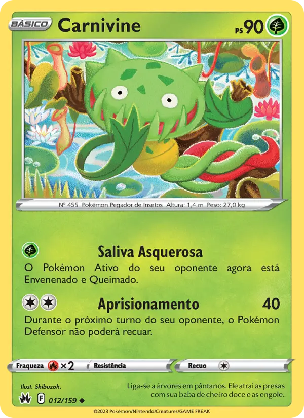 Carnivine – Pokémon TCG