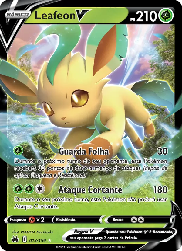Leafeon V – Pokémon TCG
