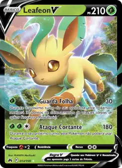 Leafeon V – Carta Pokémon TCG