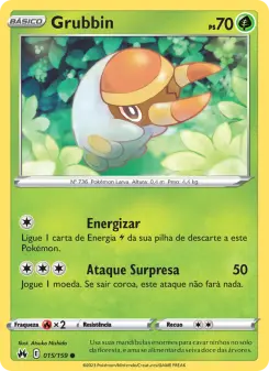 Grubbin – Carta Pokémon TCG