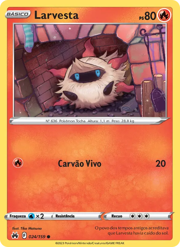 Larvesta – Pokémon TCG