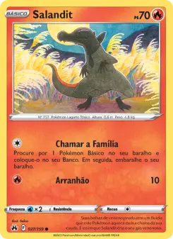 Salandit – Carta Pokémon TCG