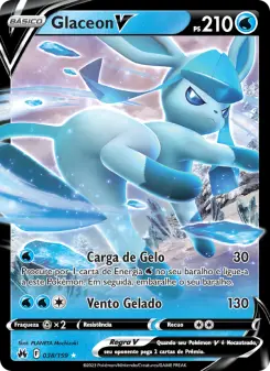 Glaceon V – Carta Pokémon TCG