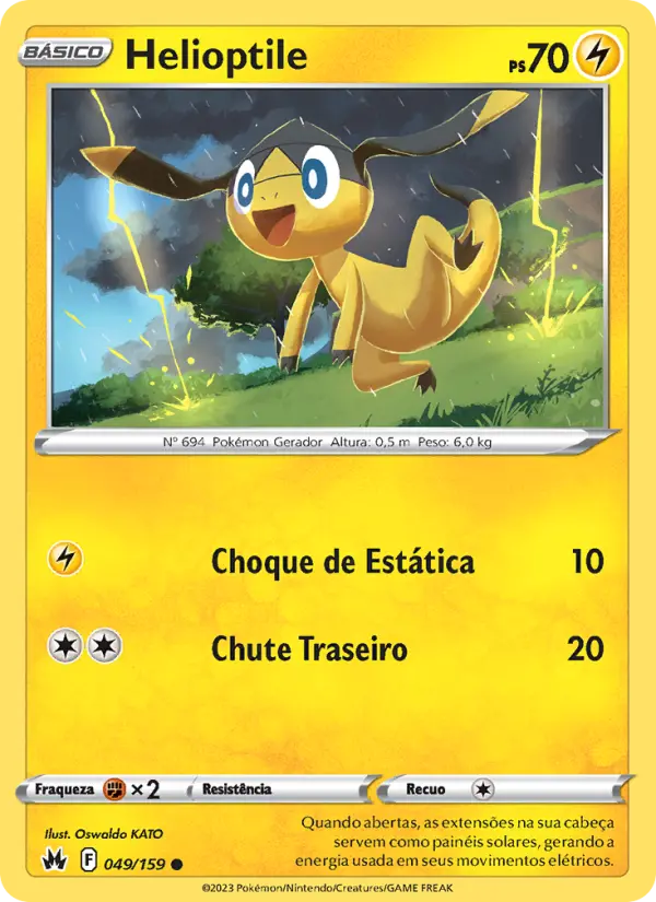 Helioptile – Pokémon TCG