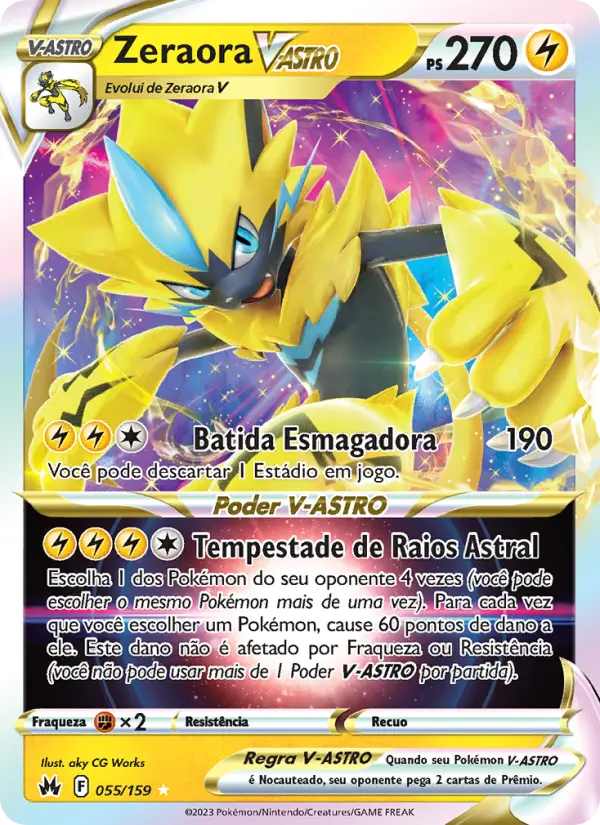 Zeraora V-ASTRO – Pokémon TCG