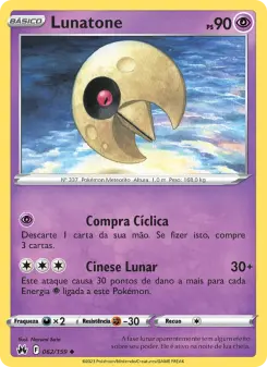 Lunatone – Carta Pokémon TCG
