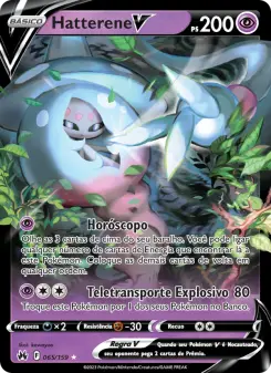 Hatterene V – Carta Pokémon TCG
