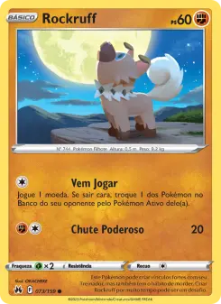 Rockruff – Carta Pokémon TCG