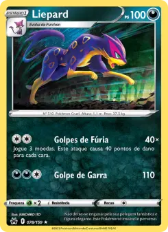 Liepard – Carta Pokémon TCG