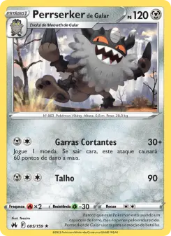 Perrserker de Galar – Carta Pokémon TCG