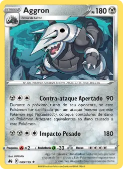 Aggron – Carta Pokémon TCG