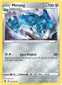 Metang – Carta Pokémon TCG