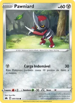 Pawniard – Carta Pokémon TCG