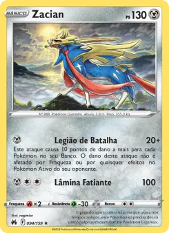 Zacian – Carta Pokémon TCG