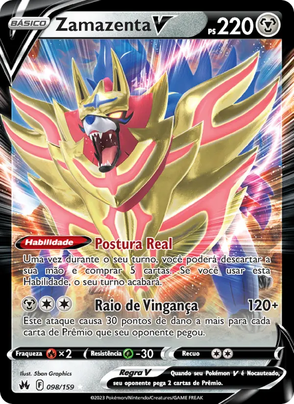 Zamazenta V – Pokémon TCG