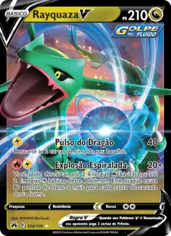 Rayquaza V – Carta Pokémon TCG