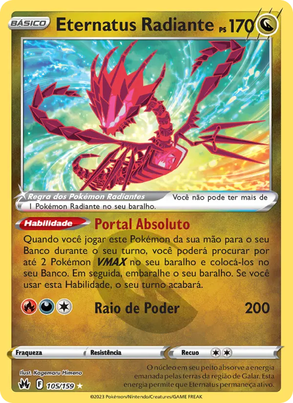 Eternatus Radiante – Pokémon TCG