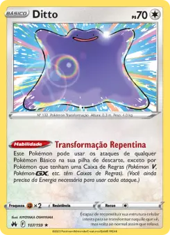 Ditto – Carta Pokémon TCG