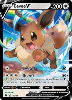 Eevee V – Carta Pokémon TCG