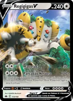 Regigigas V – Carta Pokémon TCG