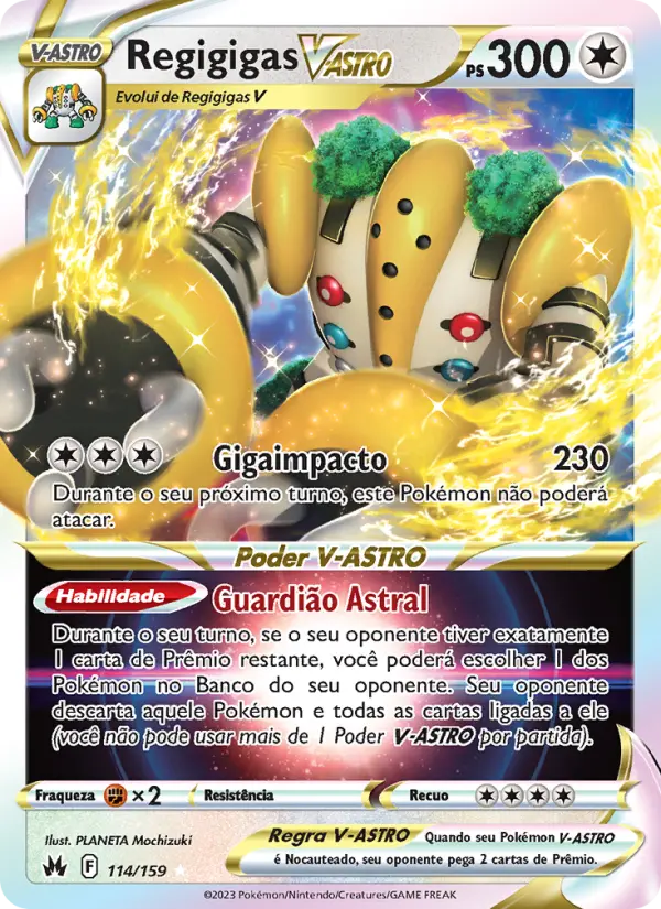 Regigigas V-ASTRO – Pokémon TCG