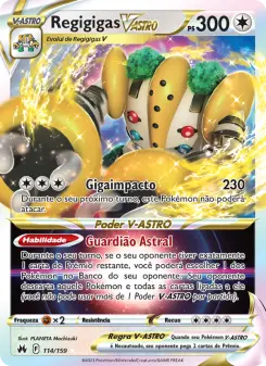 Regigigas V-ASTRO – Carta Pokémon TCG