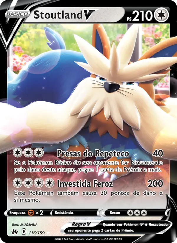 Stoutland V – Pokémon TCG