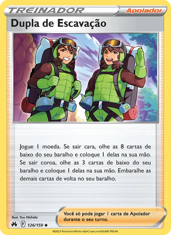 Dupla de Escavação – Pokémon TCG