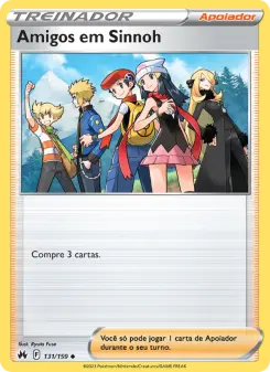 Amigos em Sinnoh – Carta Pokémon TCG