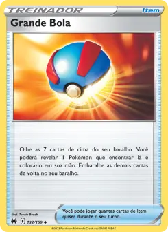 Grande Bola – Carta Pokémon TCG