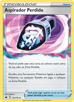 Aspirador Perdido – Carta Pokémon TCG