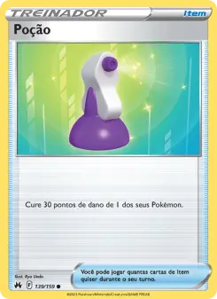 Poção – Carta Pokémon TCG