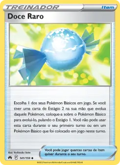Doce Raro – Carta Pokémon TCG