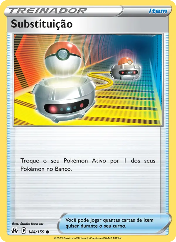 Substituição – Pokémon TCG