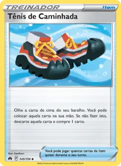 Tênis de Caminhada – Carta Pokémon TCG