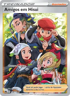 Amigos em Hisui – Carta Pokémon TCG