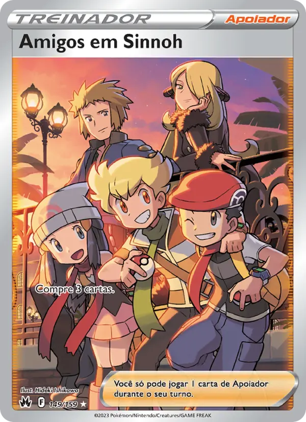 Amigos em Sinnoh – Pokémon TCG