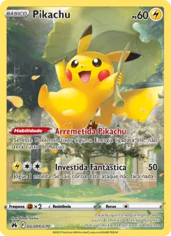 Pikachu – Carta Pokémon TCG
