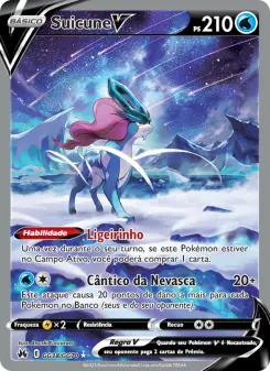 Suicune V – Carta Pokémon TCG