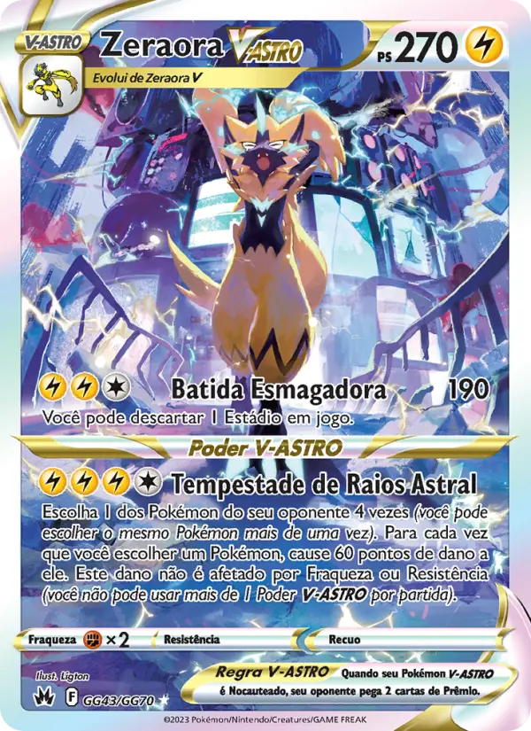 Zeraora V-ASTRO – Pokémon TCG
