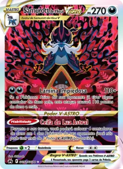 Samurott de Hisui V-ASTRO – Carta Pokémon TCG