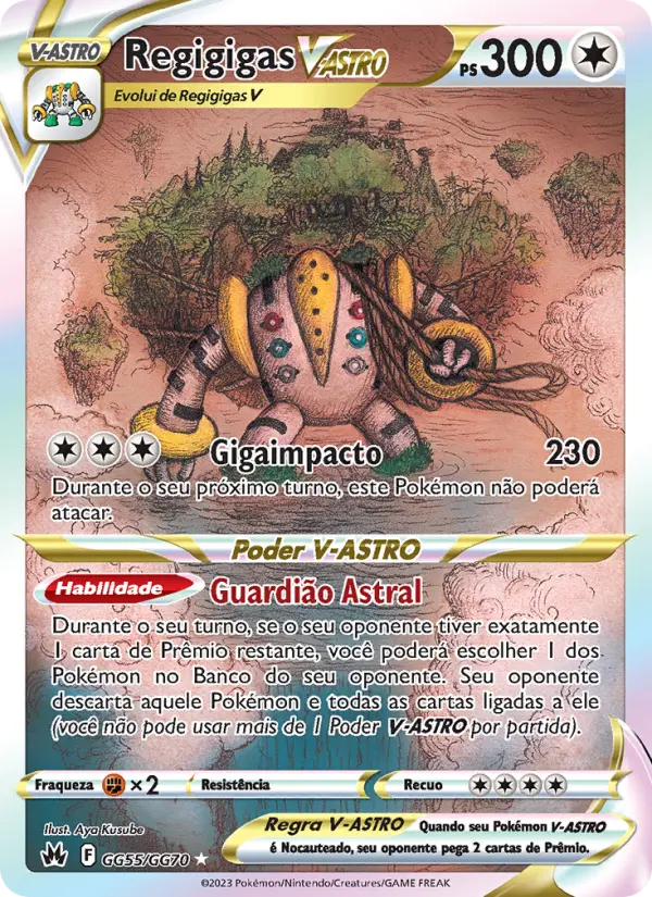 Regigigas V-ASTRO – Pokémon TCG